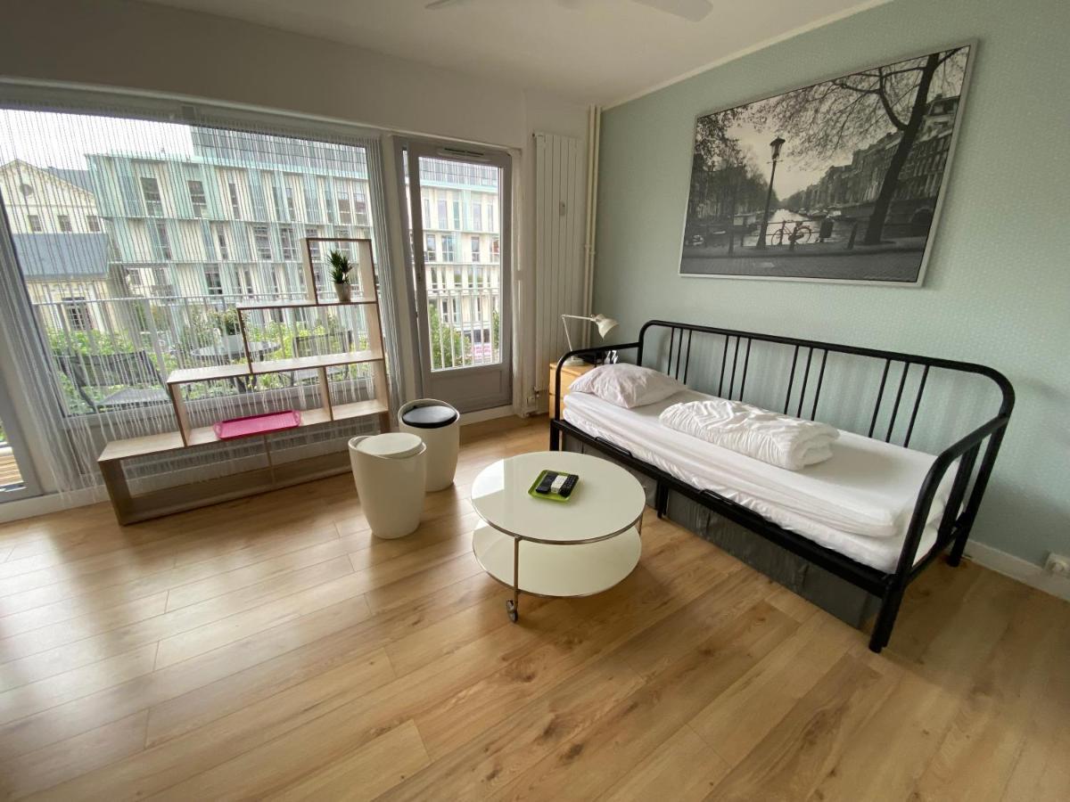 Studio Morgane-Balcon Couvert-Wifi-Pres Centre-Linge Et Menage Reims Ngoại thất bức ảnh